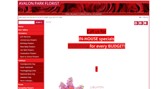 Desktop Screenshot of myavalonparkflorist.com